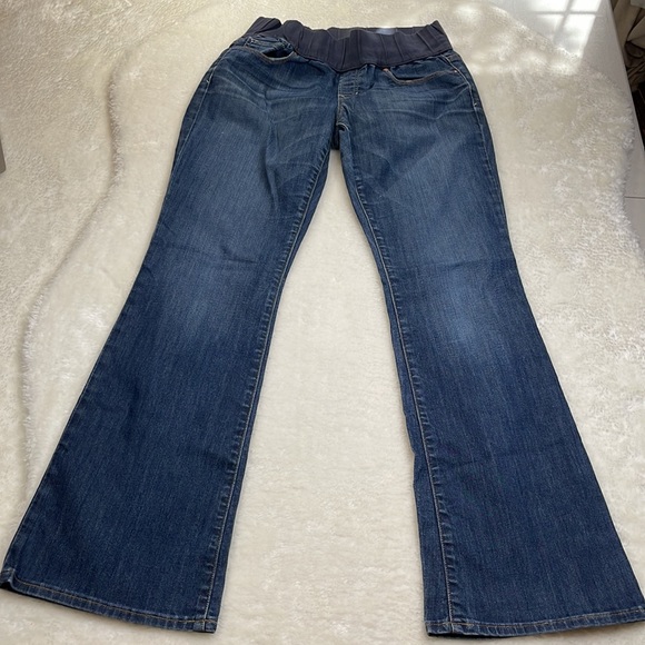 Gap Sexy Boot Cut Maternity Jeans Size 30/10R - Picture 3 of 11